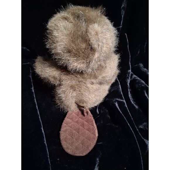 Bucky Beaverdam Plush Toy Boyds Collection With Metal Toothbrush NWT 10" - Picture 2 of 5